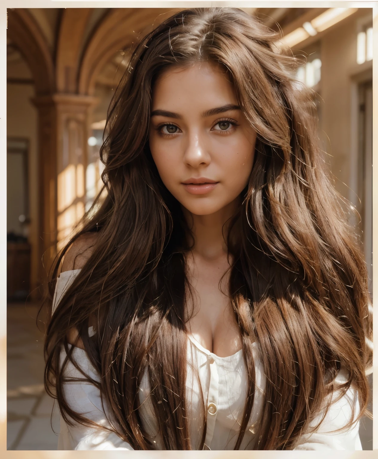 beautiful flowing hair,luscious long brown hair,healthy shiny hair,soft silky hair,gorgeous curly hair,natural wavy hair,voluminous bouncy hair,thick black hair,perfectly styled hair,detailed hair strands,dark chestnut hair,smooth straight hair,shimmering locks,luxurious tresses,hair blowing in the wind,beautifully braided hair,ornate hair accessories,shimmering highlights,thick luxurious mane,flowing cascades of hair,strands elegantly framing the face,magnificent natural waves,elaborate updo,effortlessly tousled hair,amazing volume and texture,rich chestnut color,gleaming hair under the sunlight,remarkable shine and softness,endless layers of glossy hair,meticulously styled curls,enviable texture and volume,vibrant and healthy-looking hair,exquisite hair with intricate details,graceful hair flowing down the shoulders,magnificent hair with stunning highlights,irresistibly silky and smooth hair,glamorous hair with a touch of elegance,mesmerizing beauty of long flowing hair,breathtakingly beautiful hair with impeccable style,bouncing and vibrant hair that catches everyone's attention,bird's eye view of flowing hair strands cascading down the back,unforgettable visual impact of perfectly styled hair. (best quality,4k,8k,highres,masterpiece:1.2),ultra-detailed,(realistic,photorealistic,photo-realistic:1.37),HDR,UHD,studio lighting,ultra-fine painting,sharp focus,physically-based rendering,extreme detail description,professional,vivid colors,bokeh,portraits,landscape,horror,anime,sci-fi,photography,concept artists,warm and golden color palette,gently illuminated by soft ambient light,subtle highlights creating depth and dimension,playful interplay of light and shadow,soft and dreamy lighting casting a romantic glow,ethereal glow enveloping the hair,creating a halo effect,sunlight filtering through the hair,illuminating its natural beauty,subdued and moody lighting adding a touch of mystery,contrast of light and dark to accentuate the texture and shine of the hair,magical