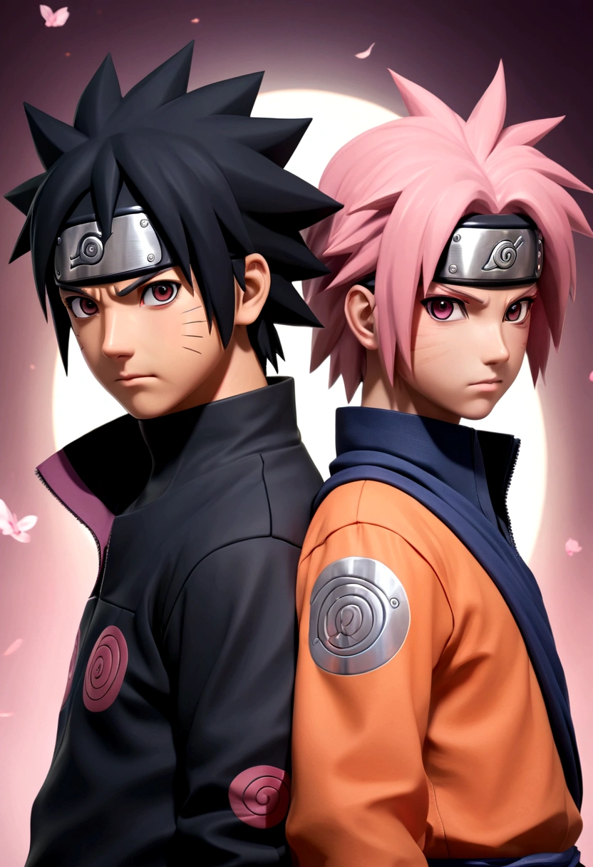 Naruto y Sasuke y Sakura , presentation