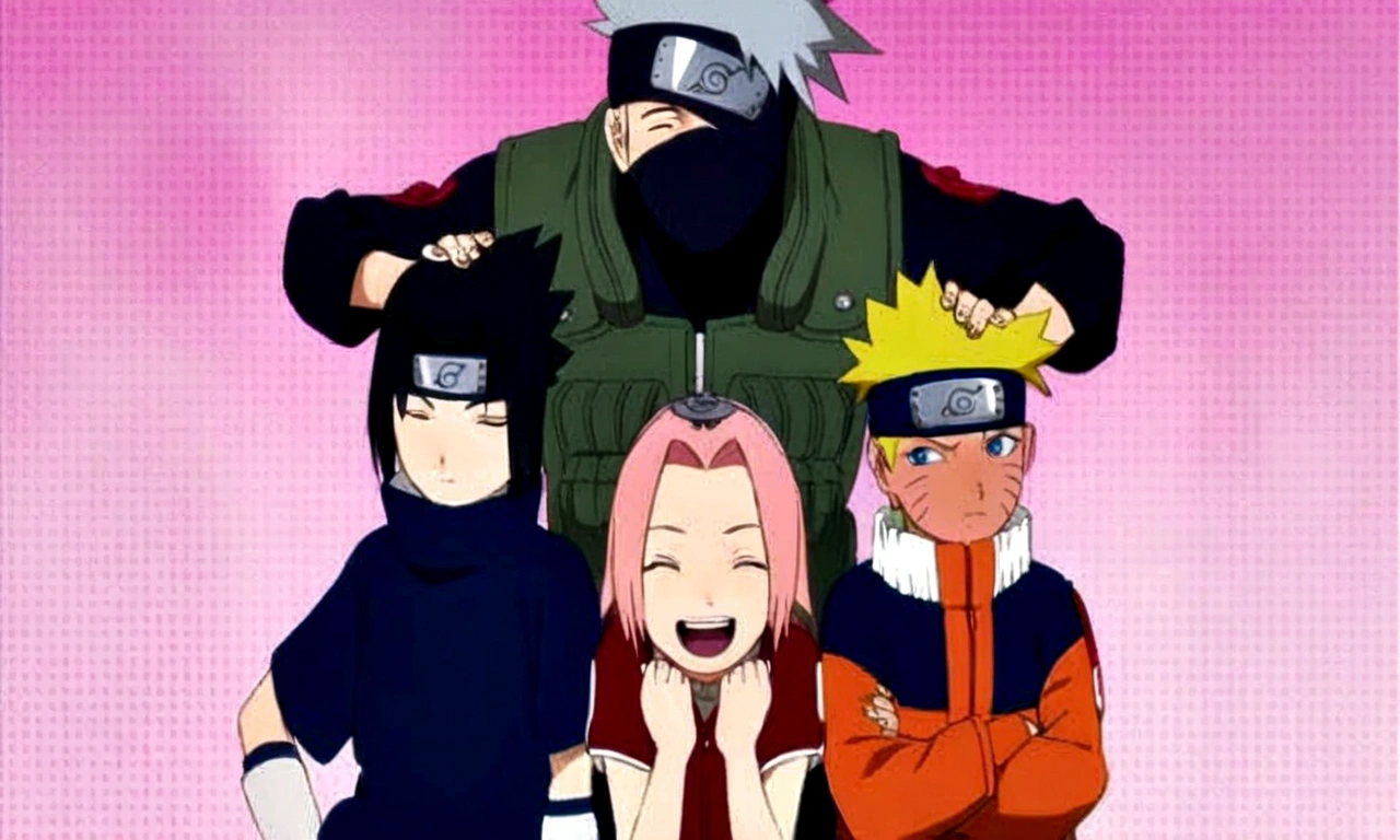 NARUTO TEAM 7 AS A HOME PRESENTATION