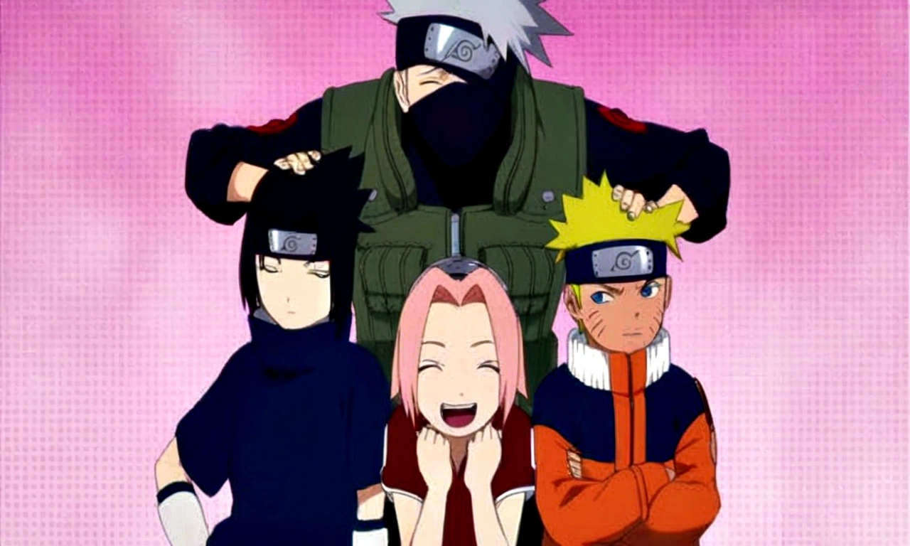 NARUTO TEAM 7 AS A HOME PRESENTATION