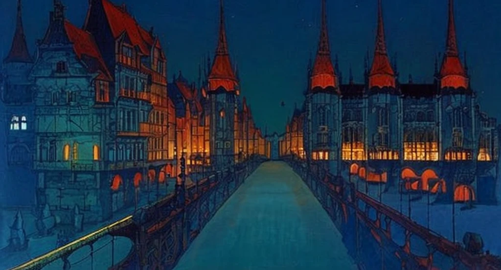 castles at night