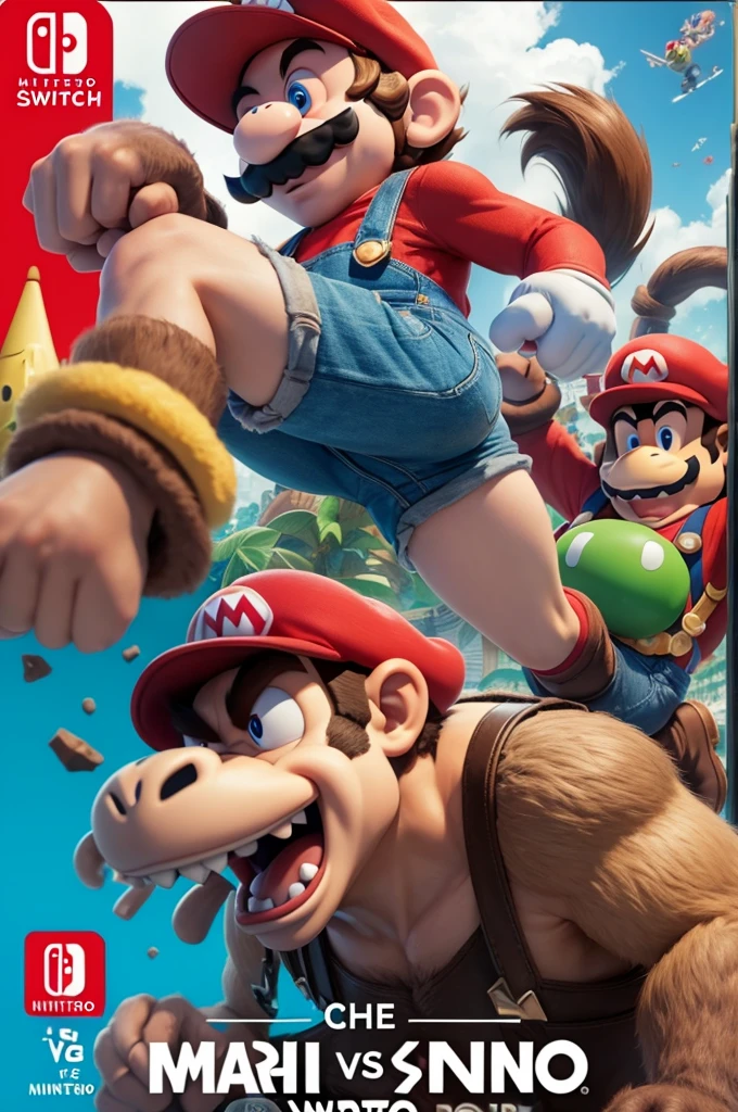 Capa de Nintendo switch Mario vs. Donkey Kong 