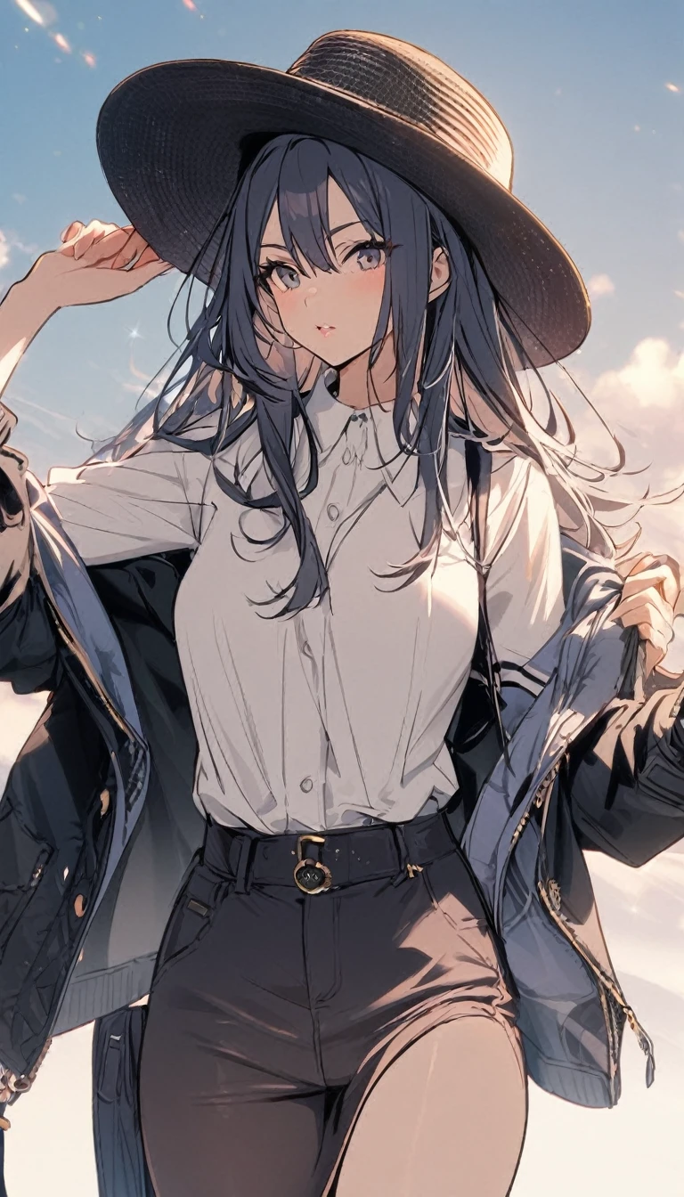1girl, stylish