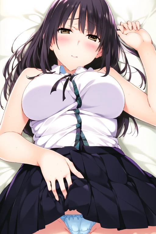 (8k, RAW Photos, highest quality, masterpiece:1.2),
One girl,alone,Mature Woman,Black Hair,Brown eyes,Long Hair, chest, chestの谷間, naked, View Viewer,alone, One girl, View Viewer, 2D, anime, anime coloring, Upper Body, (Simple Background, White background:1.3), utaha kasumigaoka, (((Skirt flip, I can see your panties))),squat,From below,blush,Embarrassing, (( 指で膣を触ってMasturbationする)),Masturbation,orgasm,Love juice, 床にこぼれるLove juice, liquid splashing from girl, (( 指で膣を触ってMasturbationする)),Climax,Climax,Squirting,
(( 指で膣を触ってMasturbationする)), (( 指で膣を触ってMasturbationする)), (( 指で膣を触ってMasturbationする)), (( 指で膣を触ってMasturbationする)), (( 指で膣を触ってMasturbationする)),