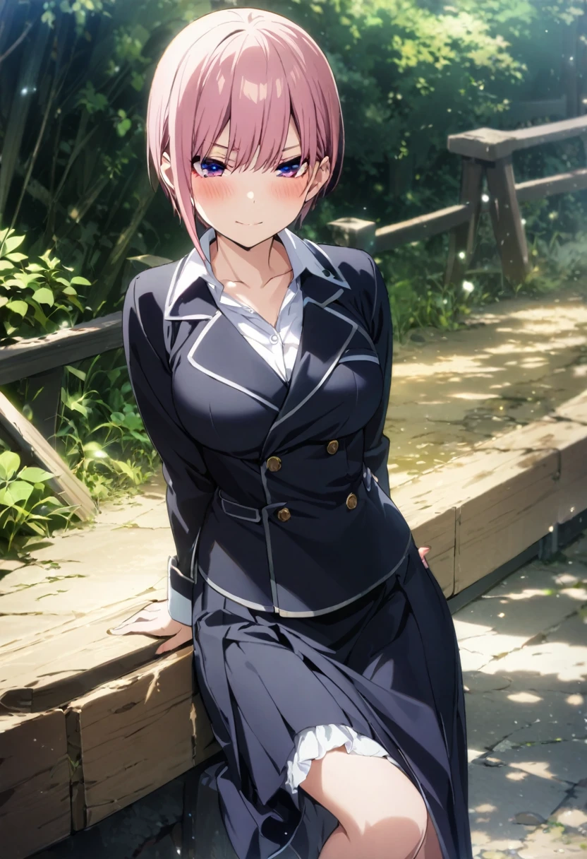 1girl, female focus, Nakano Ichika, Gotoubun no hanayame , very beautiful, best quality, very aesthetic, absurdres