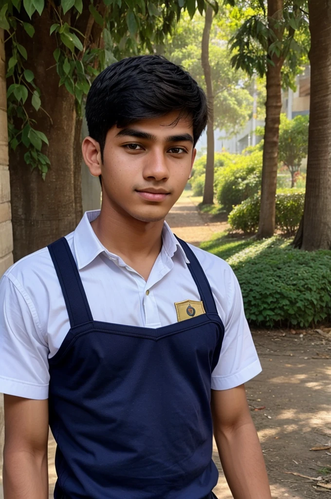 A 18 year old boy wear a uniform of IAS officer