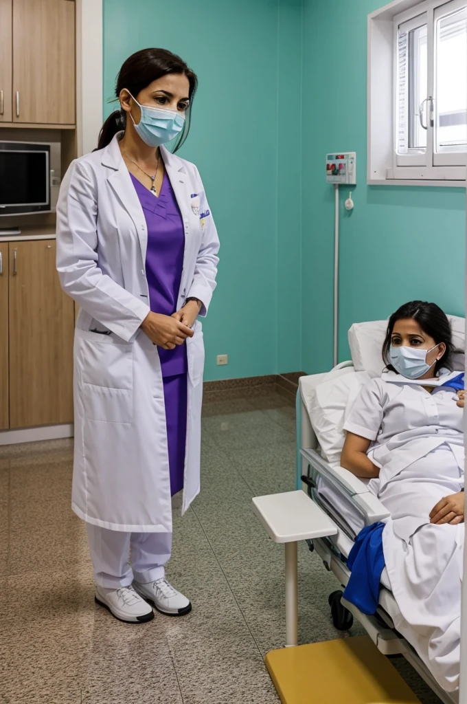 Una persona hospitalizada 