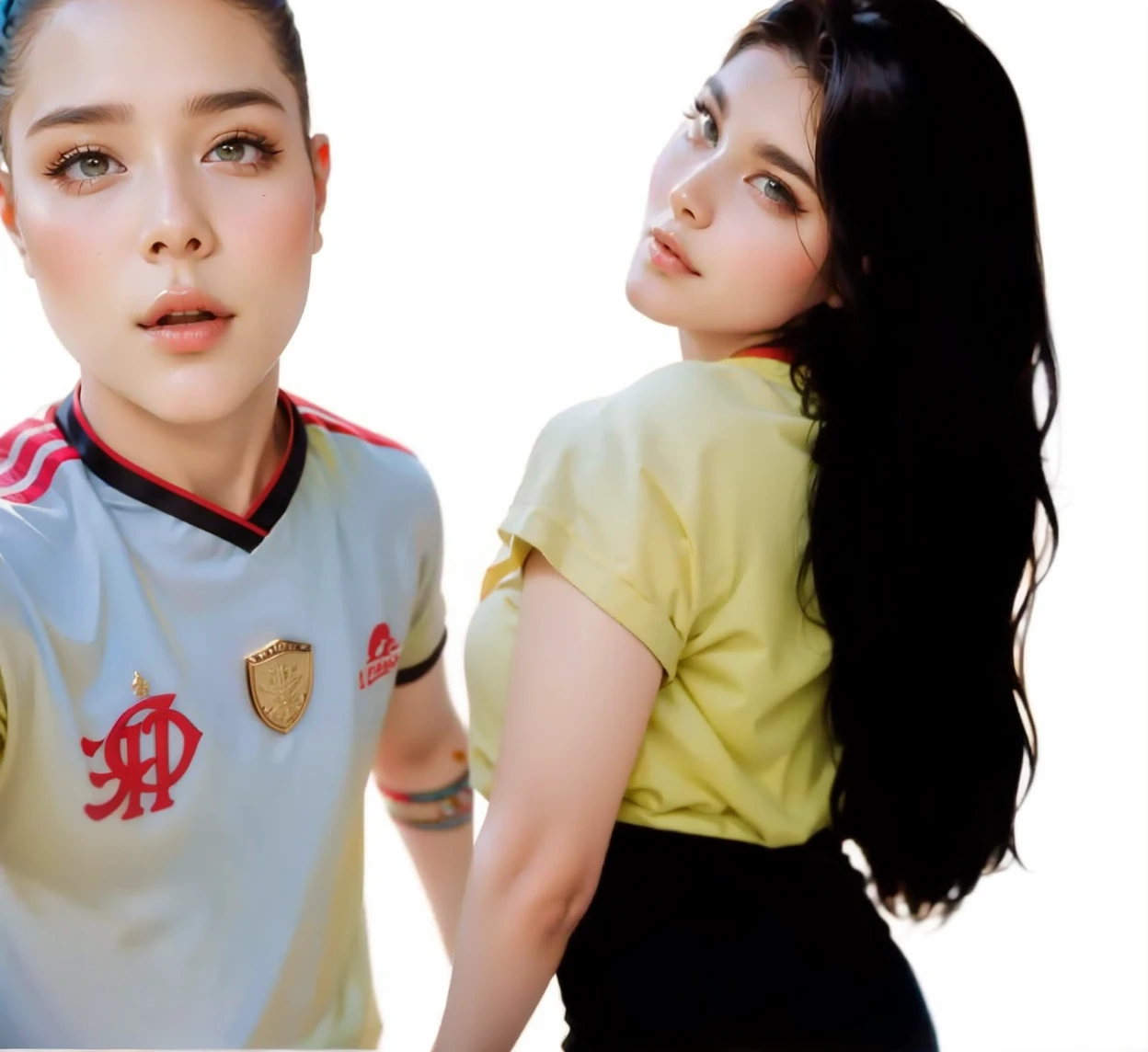 na cama, Liying em suas costas, kissing lips, foco facial, pele molhada, redhead, Blonde hair, Sardas, cabelos longos e lisos, Juventude europeia, Corpo Perfeito, (Rosto detalhado:1.2), (Olhos detalhados:1.2), fotorrealismo da moda, fotografia, agudeza, unique 850 4, Koda850 k portrait camera, F1.6 lentes, Cor rica, textura hiper-realista, textura de luz espetacular, arte surreal, Cinestil 800 mecanismo de moda,