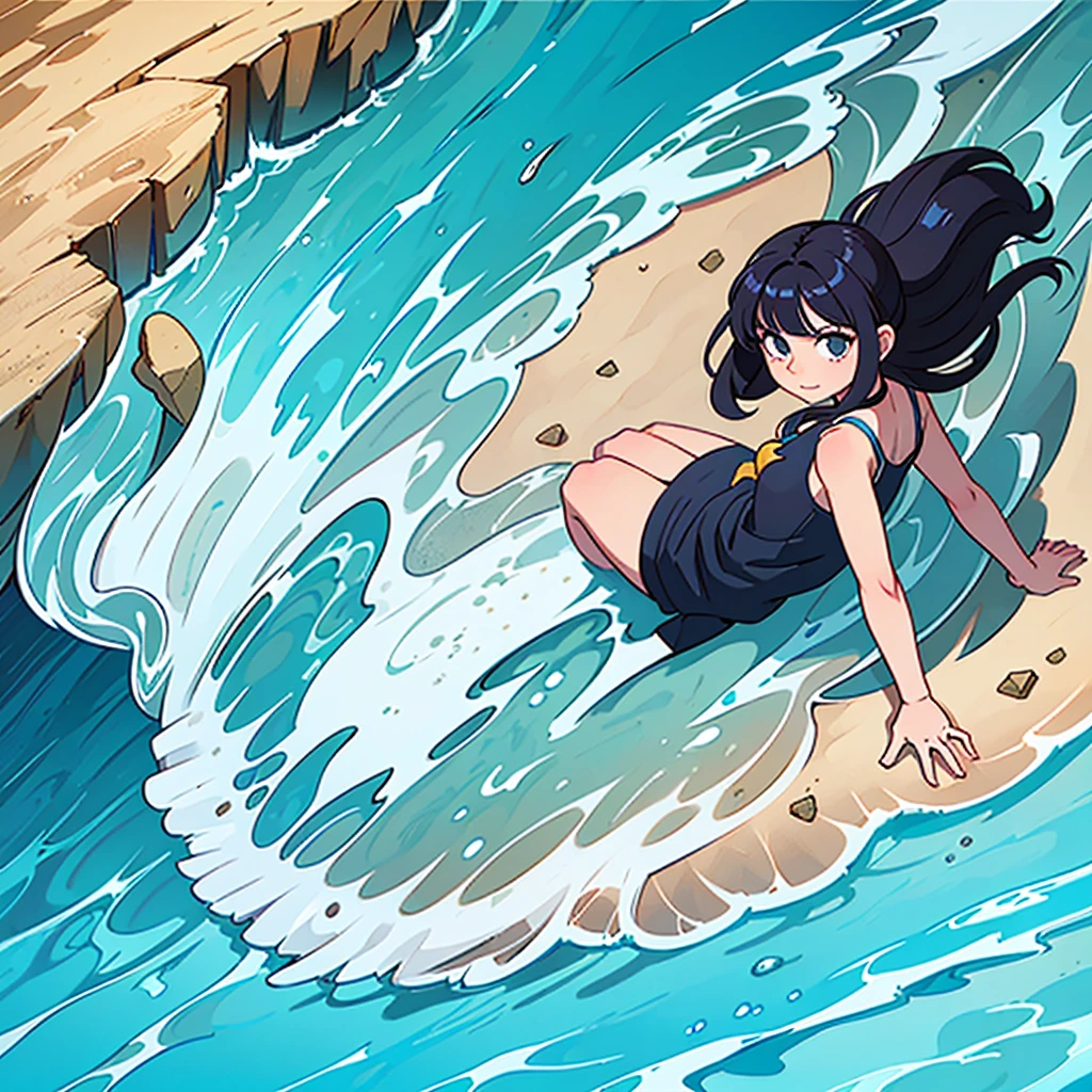 Anime girl naked