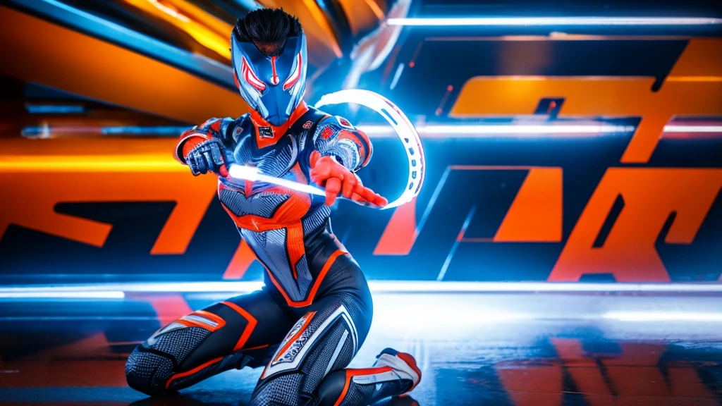 Ultraman made of crossiant