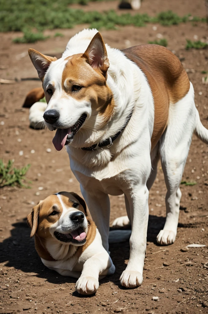 cachorro chupando chupeta