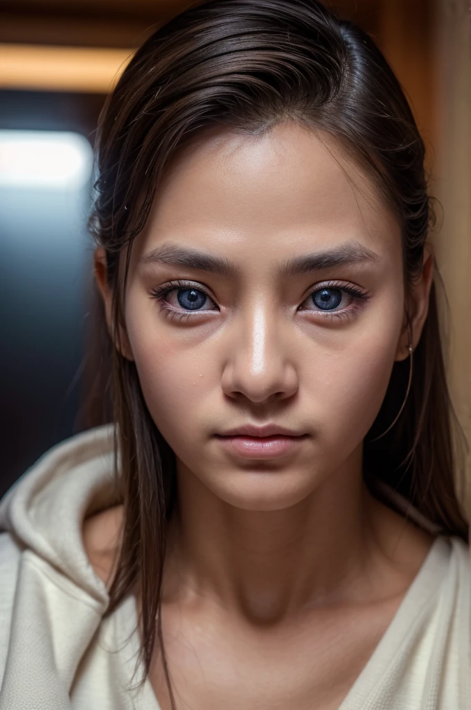 (8K、RAWE Photo、highest quality、masterpiece:1.2)、(Real、Photorealistic:1.37)、Super detailed、Ultra-high resolution、1 male、Only one eye、Big eyes、