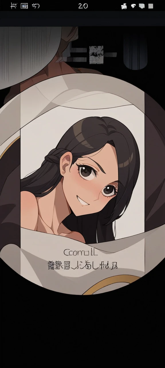 Young girl of 18 years has dark hair, possibly black or very dark brown, con longitud hasta justo por encima de los hombros, peinado en ondas suaves. Su piel es clara y uniforme, sin imperfecciones visibles. Sus ojos son grandes y claros, with an almond shape and surrounded by long, dark eyelashes. Las cejas son gruesas y bien delineadas, complementando la forma de sus ojos.
Su rostro es ovalado, with high and well-defined cheekbones. The nose is straight and proportionate in relation to the rest of the features.. Los labios son llenos y de forma definida, con un tono rosado natural. His jaw is delicate but well marked, dando una estructura equilibrada a su rostro.
In terms of body structure, ella tiene una figura esbelta y proporcional, con una postura que sugiere confianza. The line of his shoulders is straight and his neck is of medium length, adding to its elegant and refined appearance.
