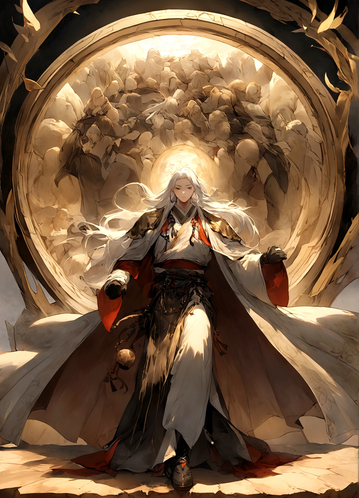 The Legend of Martial Arts,Human Talents,Cultivating Martial Arts for Longevity,The spirit of heaven and earth,Or is it his immortal creation?。The gray seal of the awakening of the time traveler Chen Xiaoshi,Exploring the origin of human race step by step、world。
