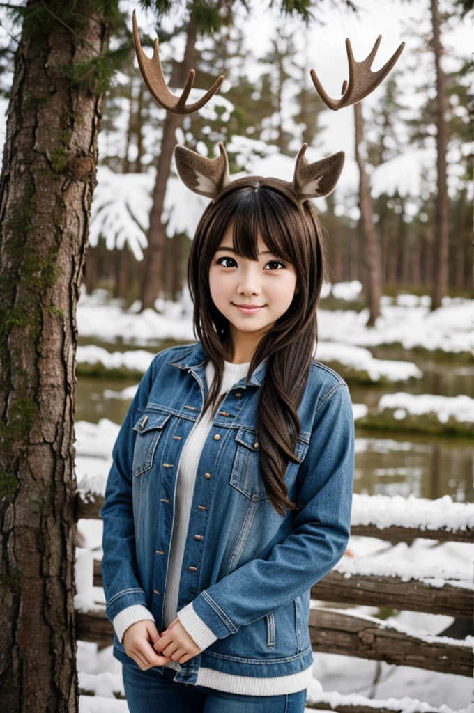 Moose anime girl