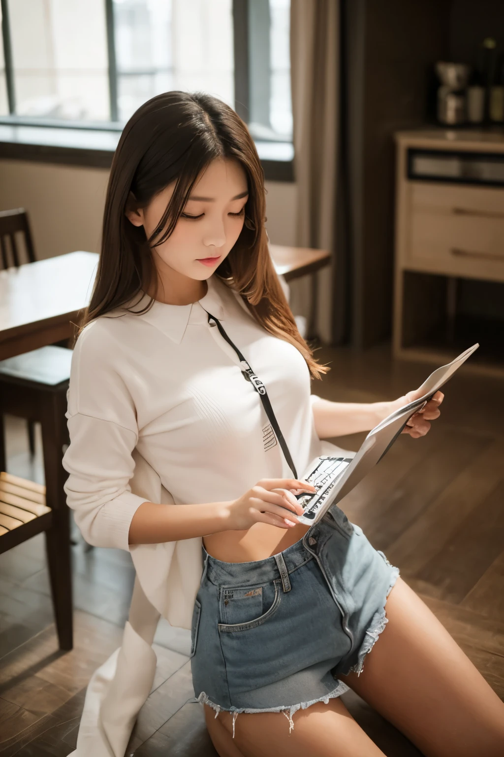 It's dusk、lightly dressed、exposed、thin white shirt、(highest quality,masterpiece:1.3,超A high resolution,),(super detailed,caustics),(Photoreal:1.4,RAW shooting,)ultra-realistic capture,very detailed,High definition 16K for human skin、 Natural skin texture、、Skin looks even-toned and healthy、 Use natural light and color,one woman,Japanese,,cute,pink haired,middle hair,(Depth of the bounds written、chromatic aberration、、wide range of lighting、natural shading、)、(Outdoor lights at dusk:1.4)、(hair swaying in the wind:1)、short hair、Put on your ears,Flat Chest,Small hips,Small waist,Small waist,Thin legs,Small buttocks and thin thighs and legs,Beautiful and aesthetically pleasing nipples,),Flat Chest,Small hips,Small waist,Small waist,Thin legs,Small buttocks and thin thighs and legs,Beautiful and aesthetically pleasing nipples,,Are thin,Especially slim lower body,Pale pink underwear,Thin cotton underwear,A simple undergarment made of thin strings,Small breasts,Flat Chest,Small Bust,Small hips,Small waist,Are thin,Thin body type,Thin legs,Small butt and slim thighs,all nude,full nude,Completely naked,Korean,Korean famous idol star,Korean beautiful girl dancer,Korean singer,Thin butt,flat ass,The belly button and the surrounding area are exposed,Beautiful nipples,The most artistically and aesthetically beautiful nipples,