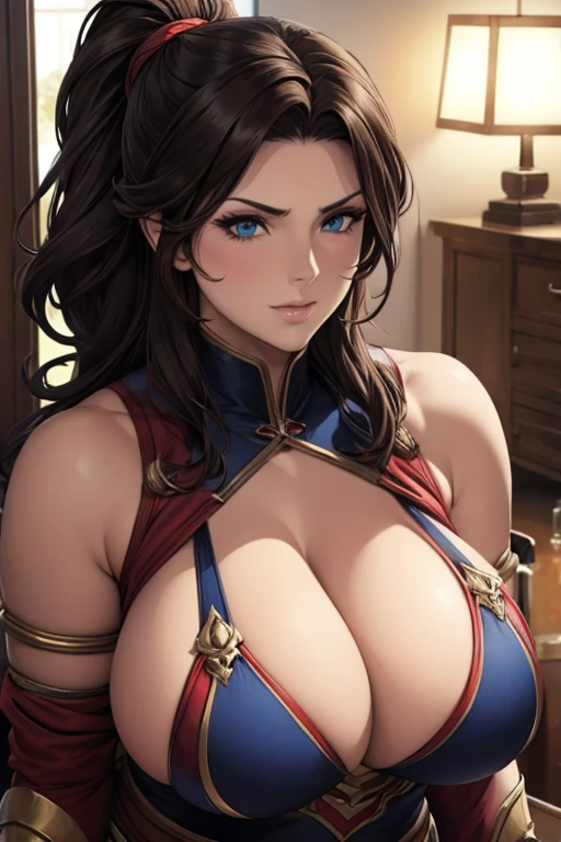 Woman warrior, Big Breasts, Cleavage, sexy