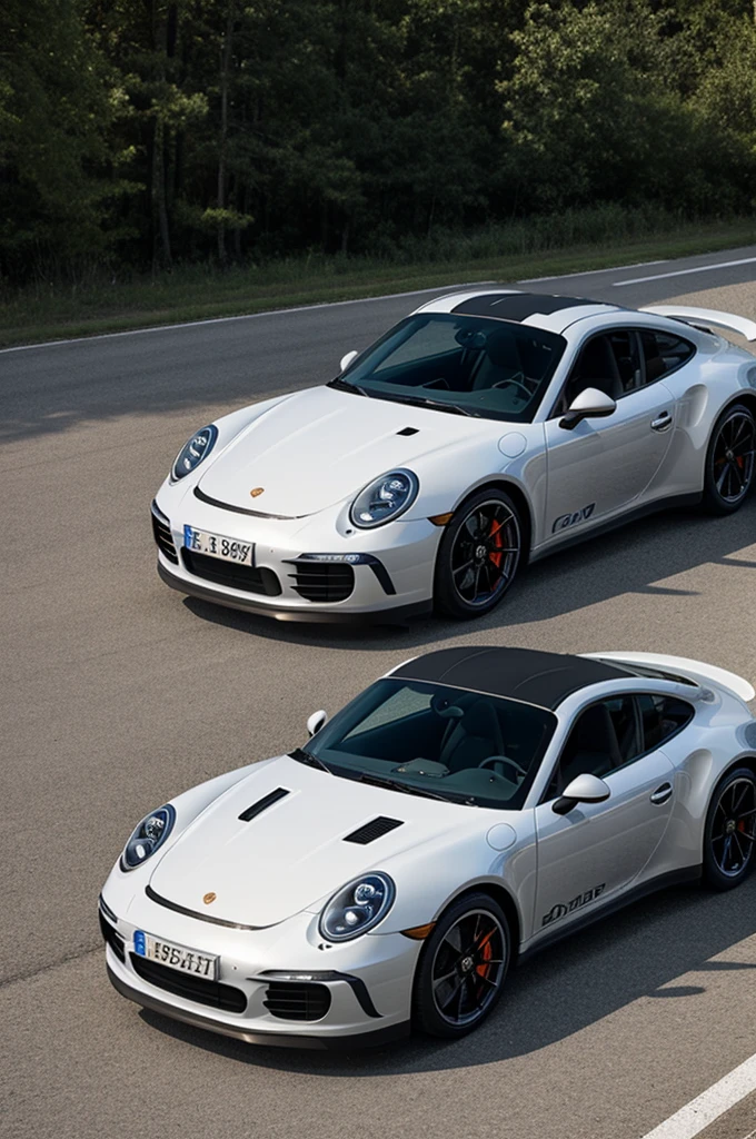 Un porche 911 