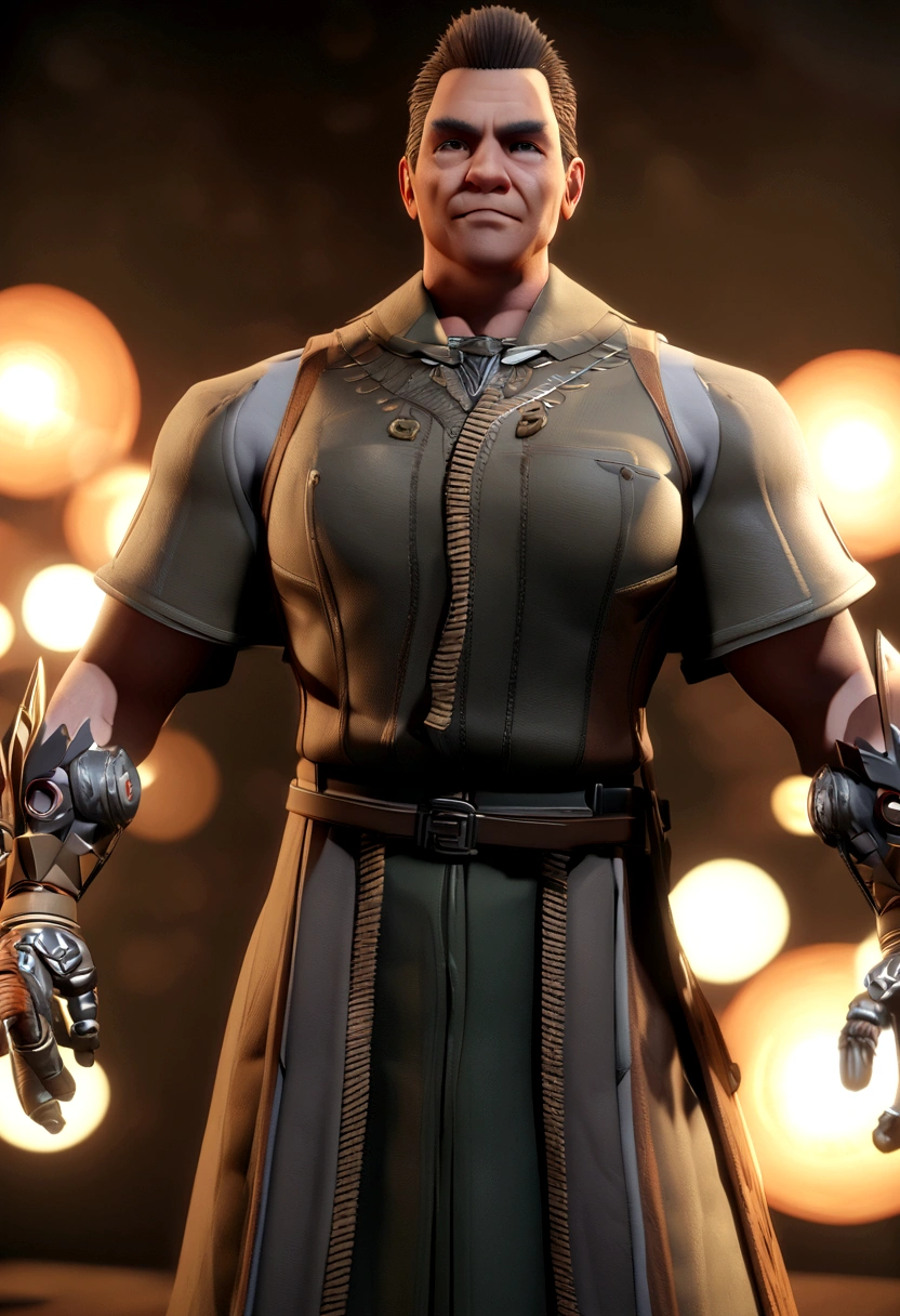 Personaje de dibujos animados de un hombre calvo y barba con gafas negras y una camisa azul, animation character, segurando una biblia Caractere estilizado, animation style rendering, 3D estilizado, Arnold Maya renderizado, Render 3D estilizado, Toon render keyshot, Personaje 3D, Personaje 3D, Stylized 3D rendering, renderizado de personajes 3d, personaje animado, Close-up character, Pose del personaje,  (Estilo Pixar) (parte maestra:1.2) (bokeh) (mejor calidad) (piel detallada) (textura detallada) (8K) (arcilla) (cinematic lighting) (Sharp focus