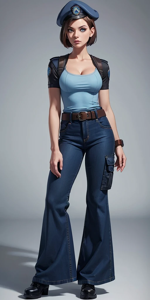 Jill Valentine, masterpiece, best quality, 1girl, solo, standing ...