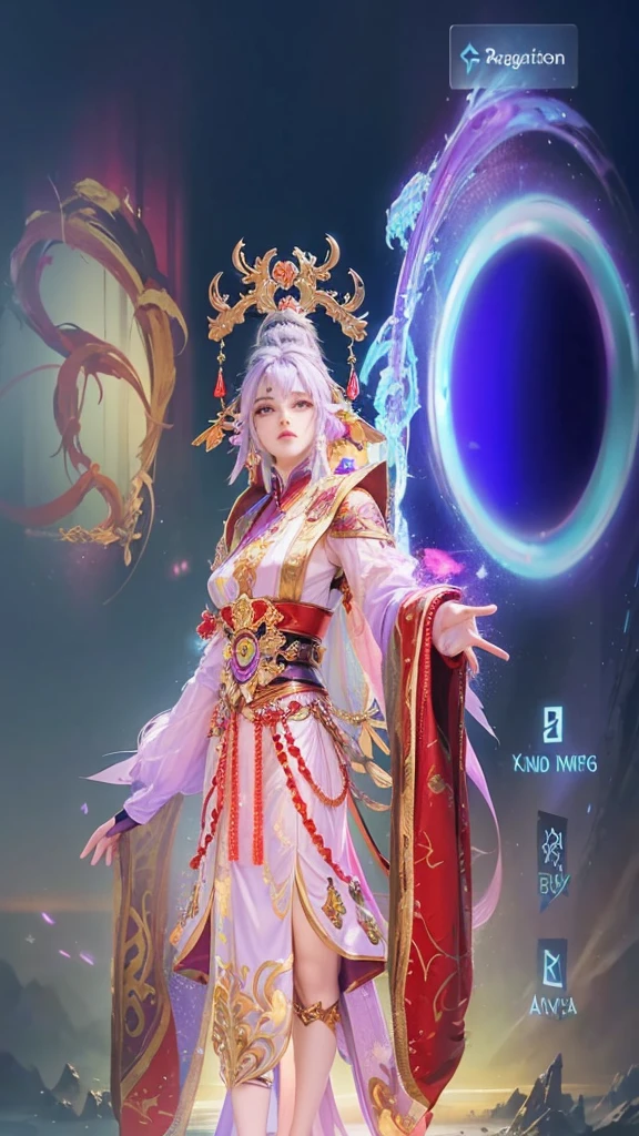 a close up of a woman with a purple and black costume, shadowbringers cinematic, 4 k detail fantasy, a beautiful fantasy empress, game cg, xianxia fantasy, xianxia hero, 2. 5 d cgi anime fantasy artwork, cinematic goddess close shot, ruan jia and artgerm, wow 4 k detail fantasy, hyperdetailed fantasy character
