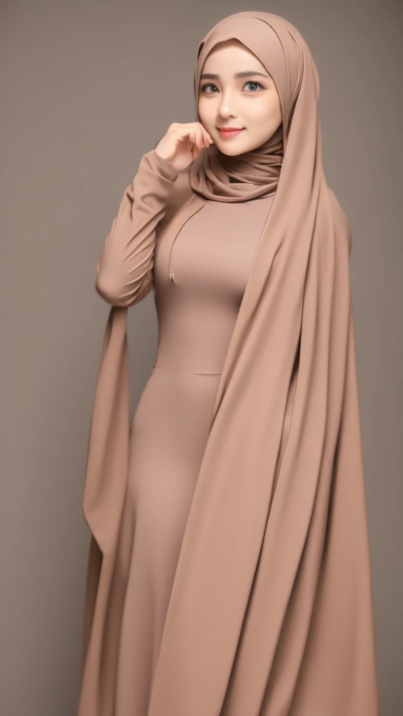 Nude beautiful hijab girl