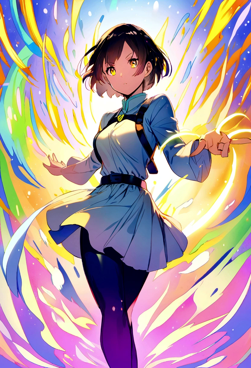 Short-haired anime girl with 2D lemon-turning powers