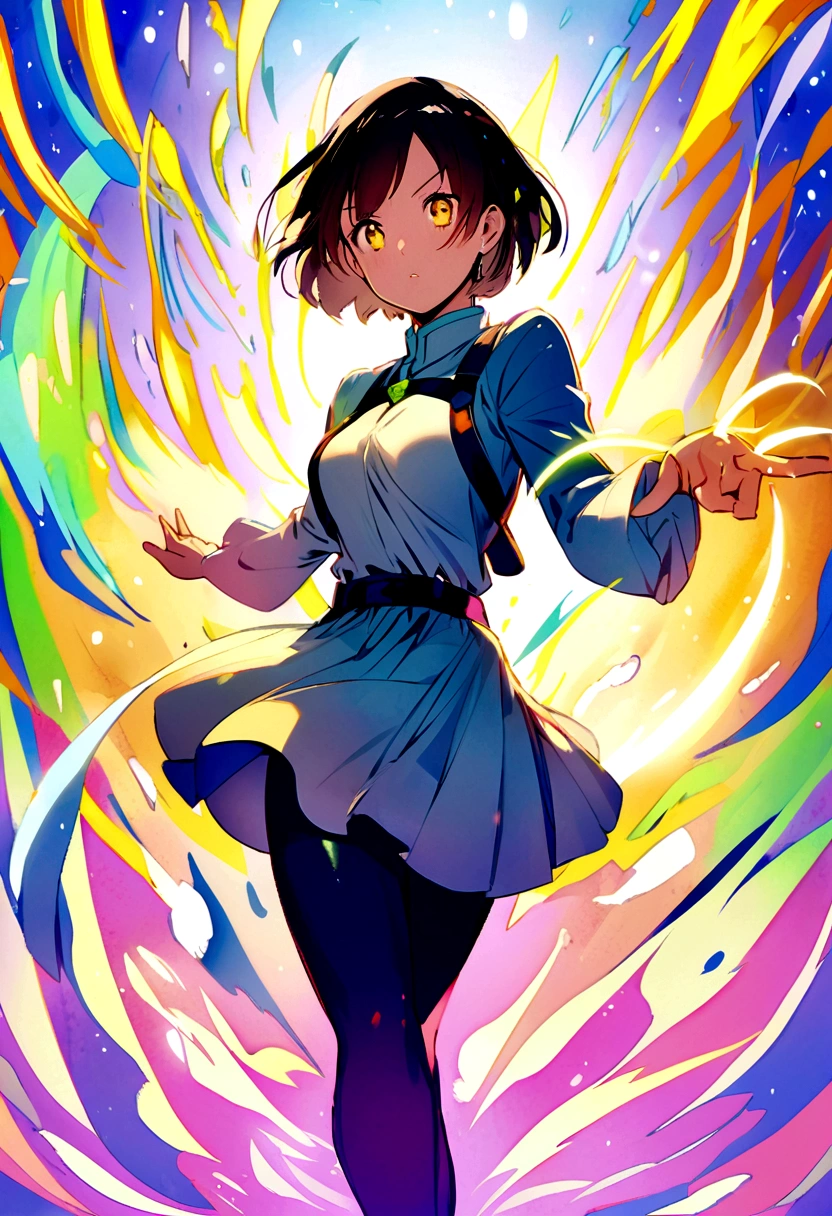 Short-haired anime girl with 2D lemon-turning powers