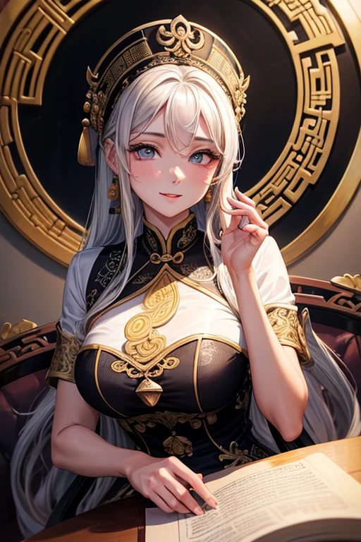
Realistic portraits, high resolution, Soft Light, 1 woman, only, Picture of thigh...., fit, Hips up, sparkling skin, overflowing, Bare breasts....., (Very rich facial details), Beautiful Chinese armor