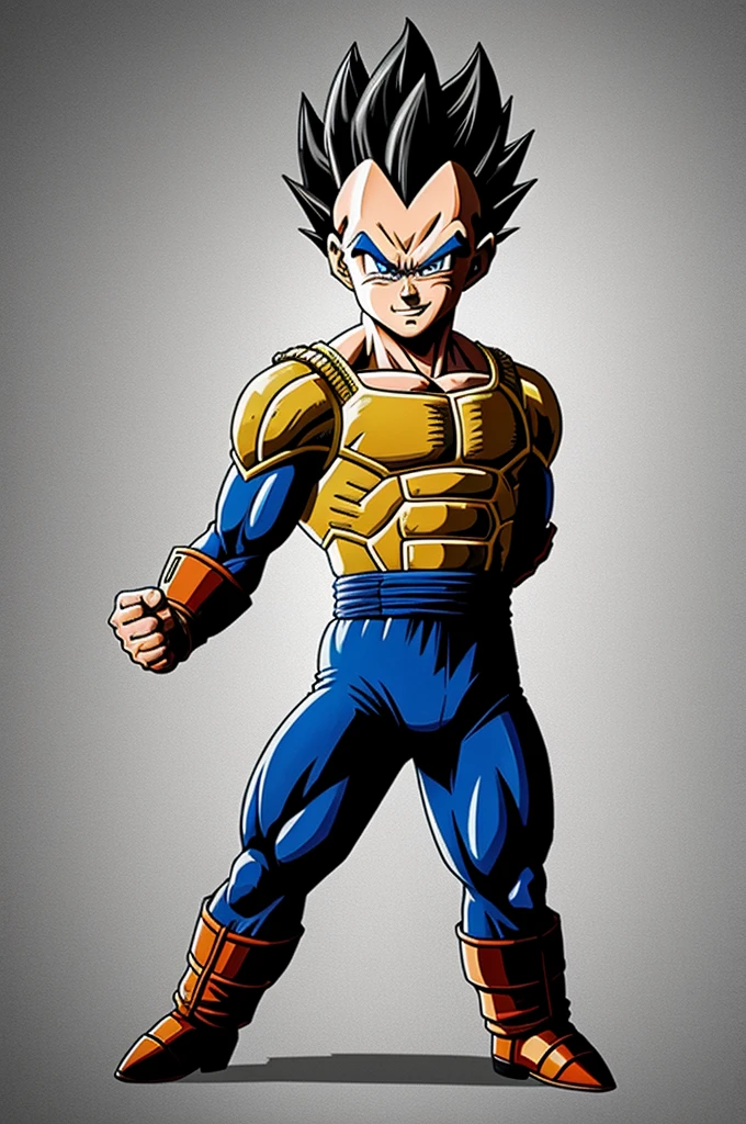 dibujo de vegeta pixel