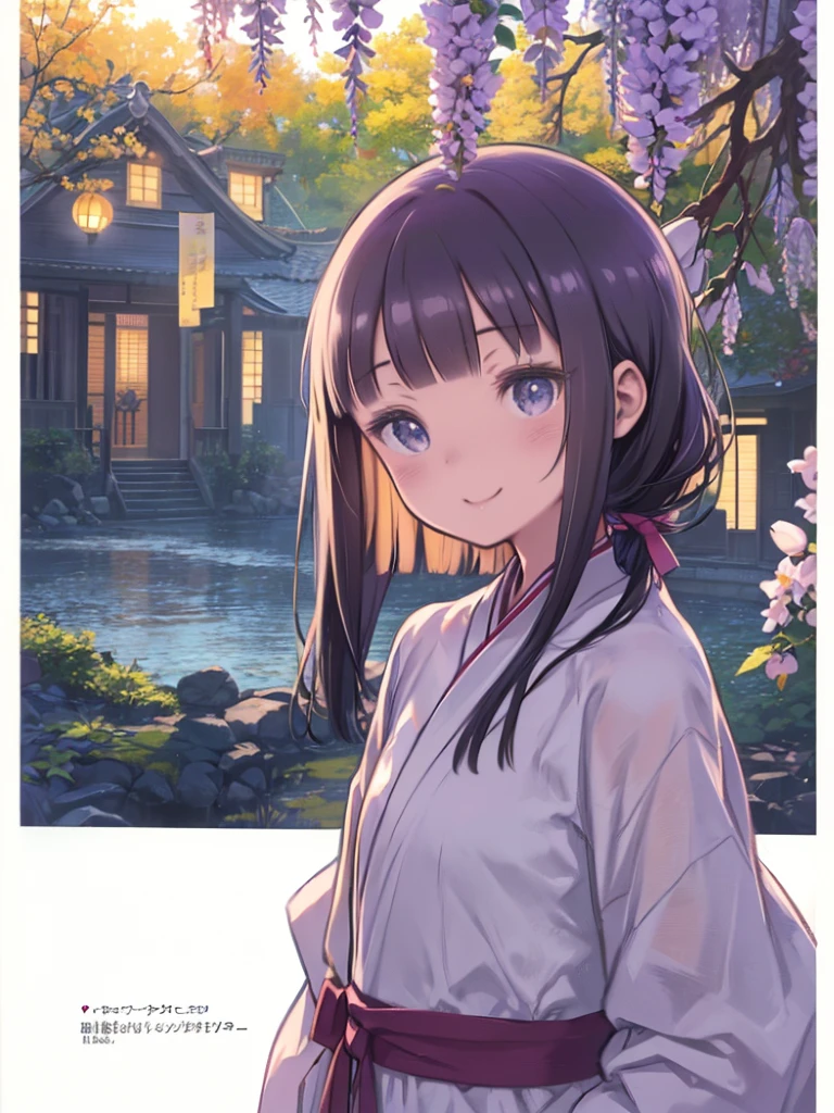 一人of少女、(滑らかでストレートなブロンドof髪:1.3), Absurd, Ultra-detailed,Bright colors,(In 8K:1.3),Masseter muscle area,(Nostalgic scenery:1.4),Four Seasons Discount々of々of風景, (光沢ofある髪:1.2),(Trimmed bangs:1.4),beautifully、aesthetic,Concept Art,桜of花, Wisteria, sunflower, chrysanthemum, autumn leaves, morning glory, Bellflower,A kind smile