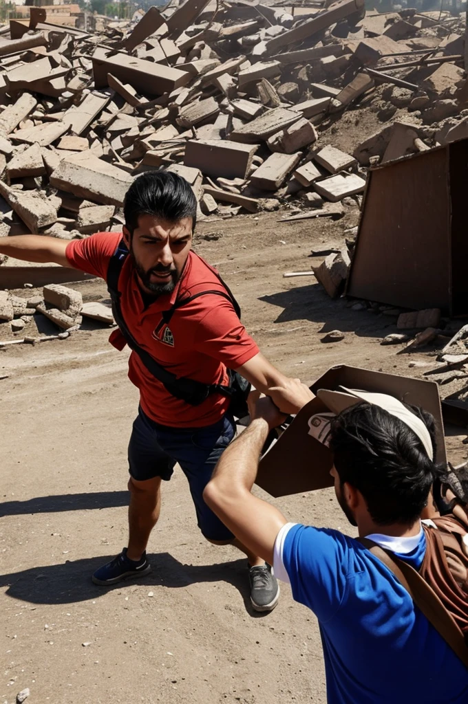 Una imagen de persona luchando por el derecho civil 
