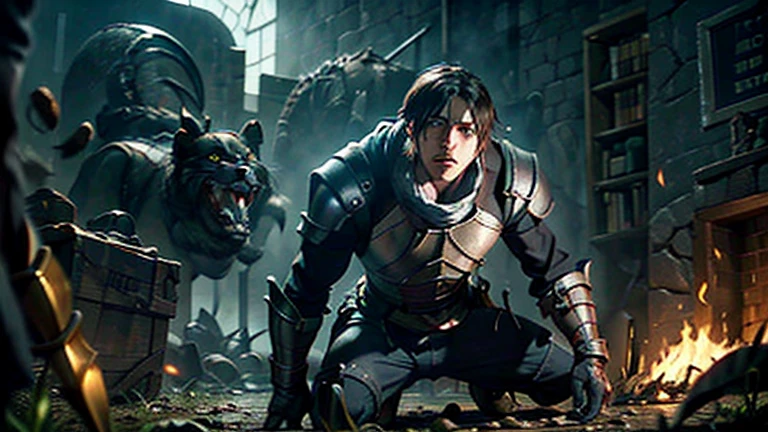 Using the knowledge imparted by the sage,
he successfully defeated the dragon Sargoth.