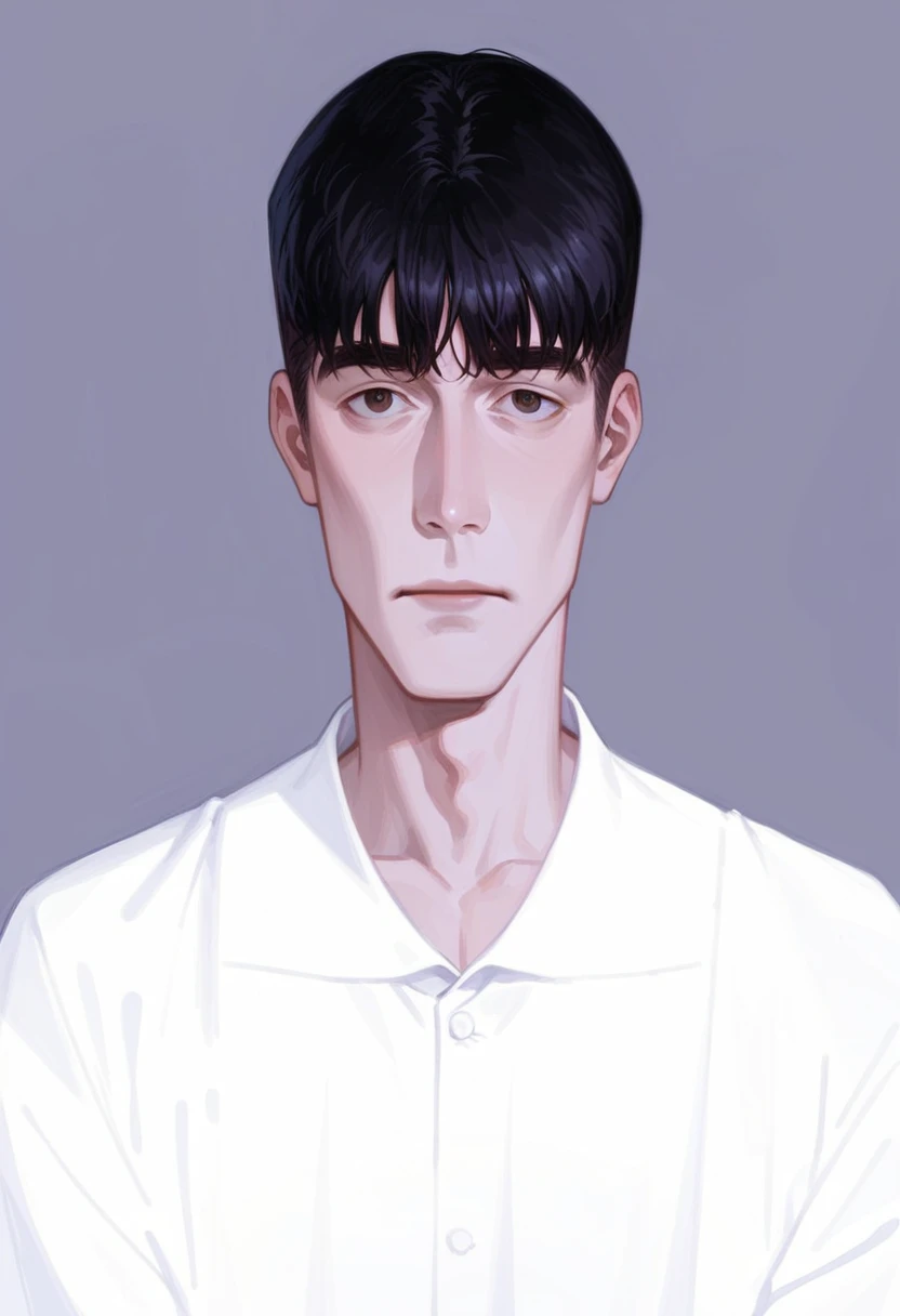 Un primer plano de una persona con camisa blanca y corbata, hyung tae, kim doyoung, cai xukun, heise jinyao, Won Bin Lee, yanjun chengt, Hong June Hyung, kim taejin, hyung tae kim, foto de perfil en la cabeza, Seseon Yoon, Jung Jaehyun, quien es siwoo, jinyoung shin, sakimichan