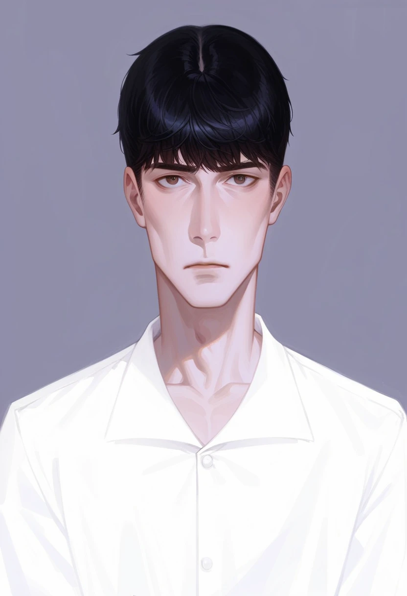 Un primer plano de una persona con camisa blanca y corbata, hyung tae, kim doyoung, cai xukun, heise jinyao, Won Bin Lee, yanjun chengt, Hong June Hyung, kim taejin, hyung tae kim, foto de perfil en la cabeza, Seseon Yoon, Jung Jaehyun, quien es siwoo, jinyoung shin, sakimichan