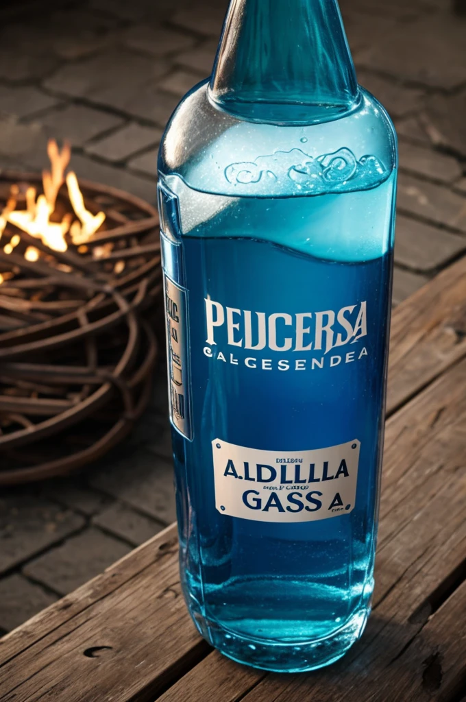 Botella de gaseosa que diga Percy 