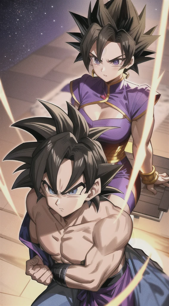 Intricately crafted, the HD artwork titled "Art - O - Dragon" showcases Dragon Ball's iconic character, Goku, inspired by the legendary manga artist, Akira Toriyama. Hand-drawn using pencil and ink, this masterpiece embodies the Dragon Ball Art Style, with Goku sporting his signature blue Super Saiyan form.

Sitting adjacent to him, Prince Vegeta is depicted with his distinctive wild spike black Saiyan hair, a nod to the Dragon Ball Z style. The piece, reminiscent of concept art, displays an intimate moment between the two characters, their powerful energy palpable even in this still image.

The artwork