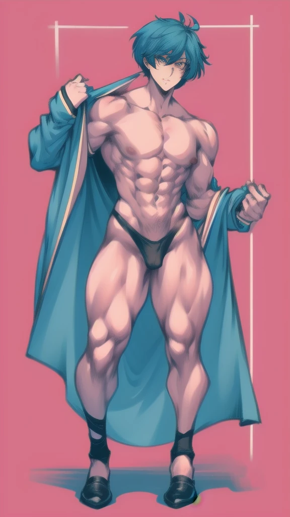 full body in image, unique hair, full naked man, male body, short hair, slender body, hot body, sexy male body, dinamic pose, six patch. detalied pose, body, simple background, expressive face, focus on face, line art, sketch