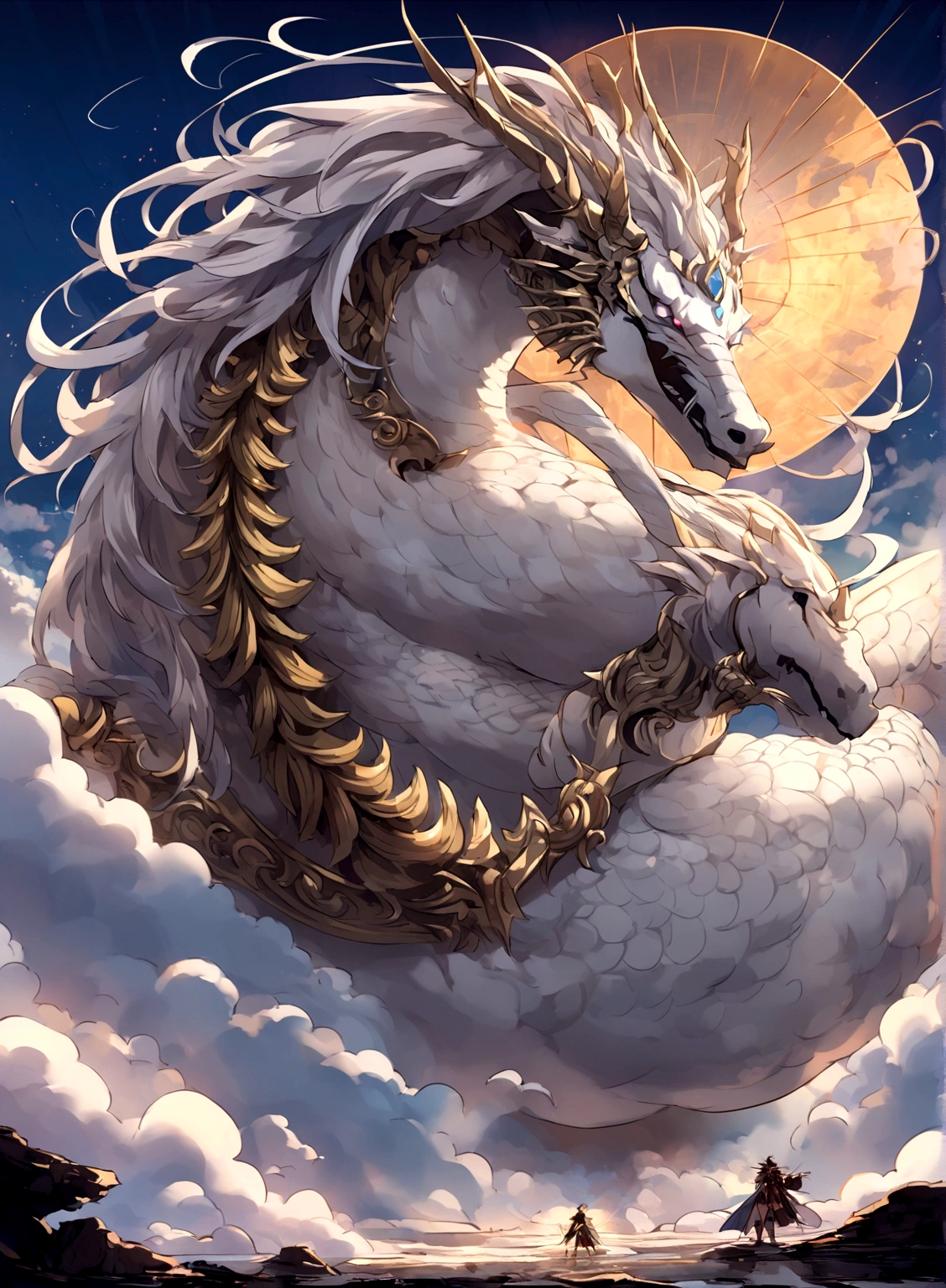 
 Majestic、Ancient times、Powerful、wise、Heavenly、merciful，Fantasy，mysterious，Undulating，
 