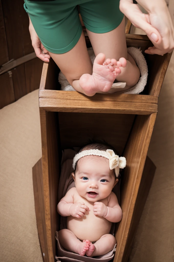 Giving birth to a baby