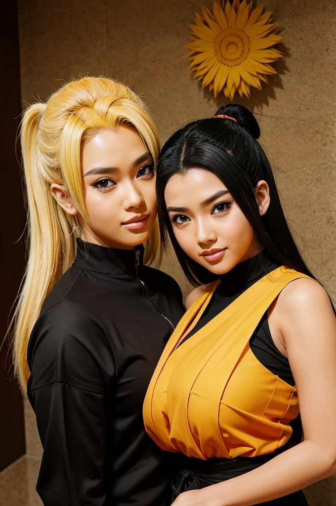 Aswinh with naruto uzumaki