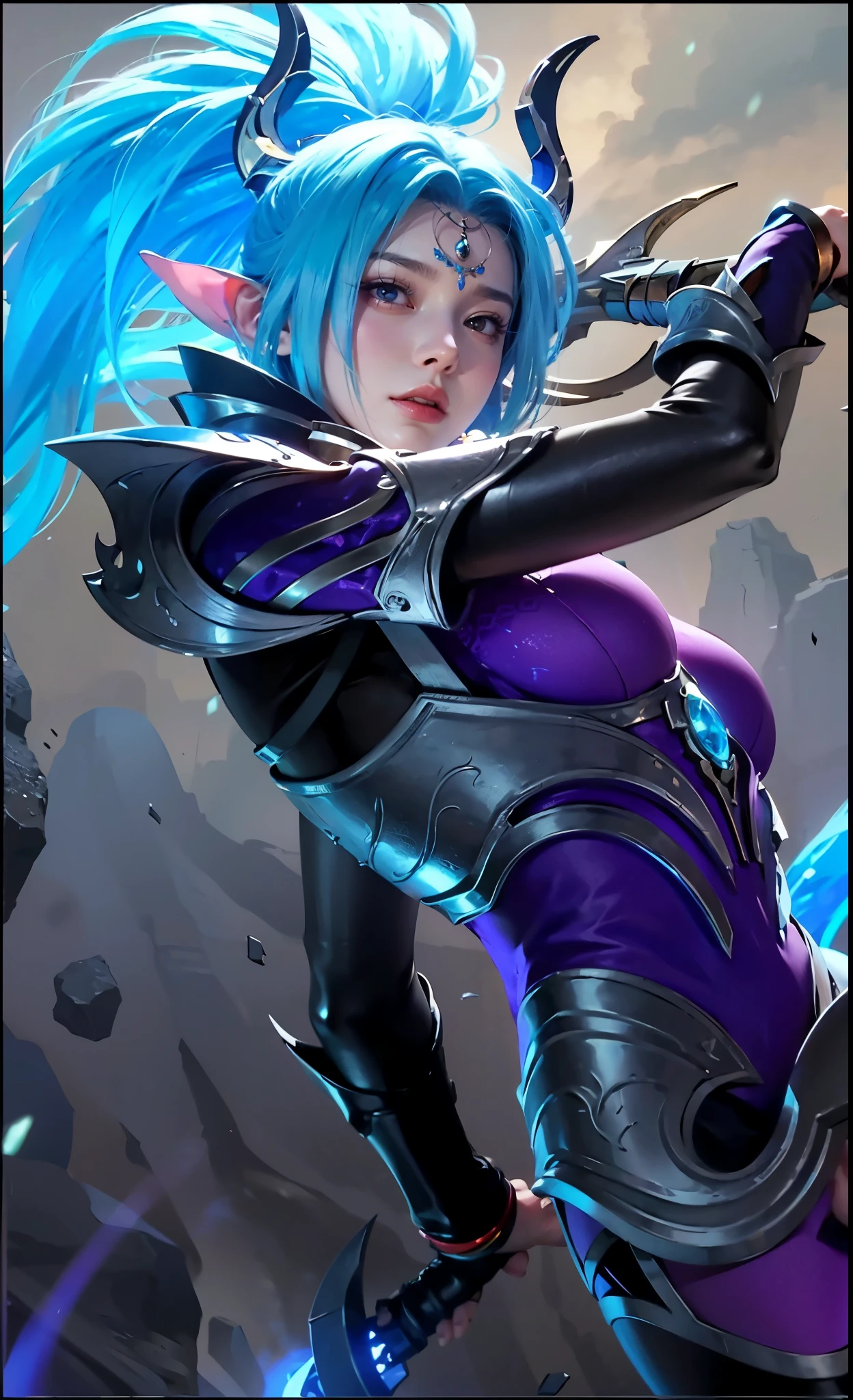 a close up of a 4 girls  ,pink hair , big booobs ,  shadowbringers cinematic, 4 k detail fantasy, a beautiful fantasy empress, game cg, xianxia fantasy, xianxia hero, 2. 5 d cgi anime fantasy artwork, cinematic goddess close shot, ruan jia and artgerm, wow 4 k detail fantasy, hyperdetailed fantasy character