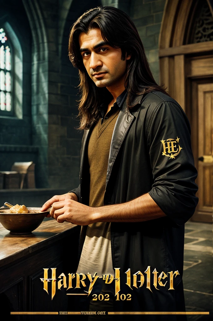 Harsh Dhiman in Harry Potter font