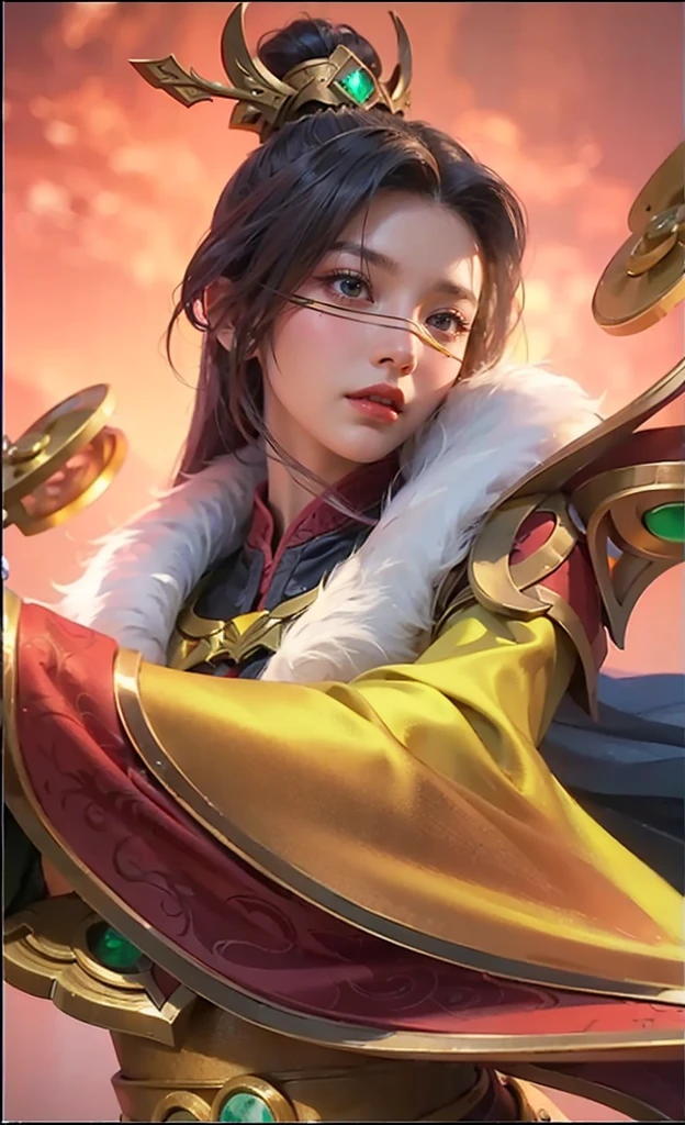 a close up of a 4 girls ,pink hair , big booobs , shadowbringers cinematic, 4 k detail fantasy, a beautiful fantasy empress, game cg, xianxia fantasy, xianxia hero, 2. 5 d cgi anime fantasy artwork, cinematic goddess close shot, ruan jia and artgerm, wow 4 k detail fantasy, hyperdetailed fantasy character