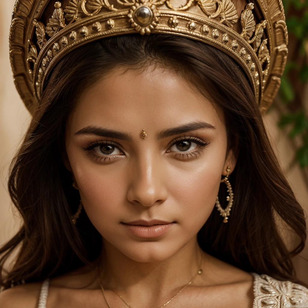 Una bella emperatriz, Piel cristalina, hermosa apariencia, deep wisdom in his eyes, Like I've seen through everything in the world, vestida con una preciosa bata blanca, sosteniendo una espada larga, dancing robes in the breeze and silver hair blowing in the wind, the white tunic perfectly outlines the elegant figure, the behavior is gentle and idyllic, como un hada perfecta
