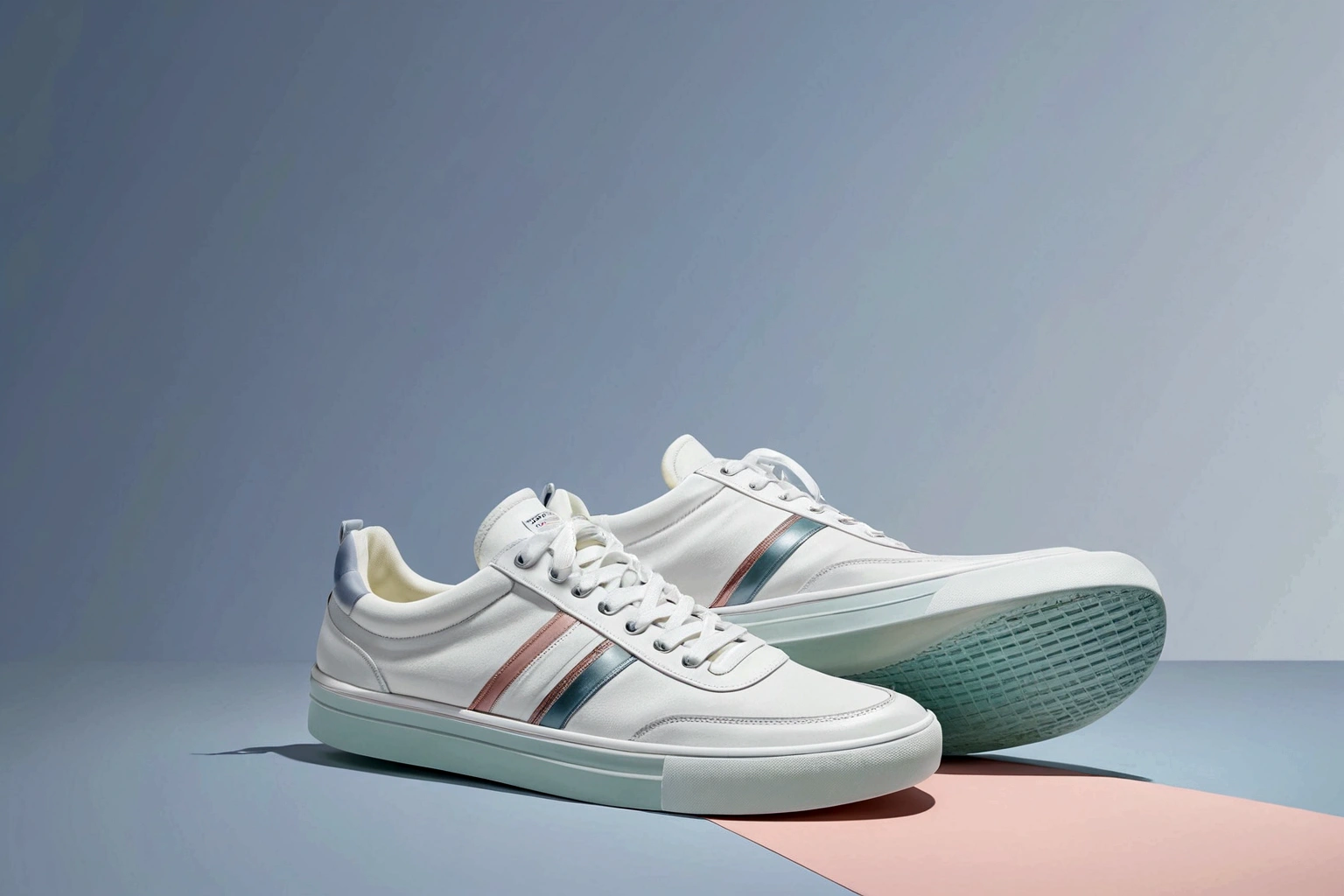 A pair of sneakers，Side view，Fine details，HD resolution，Best picture quality，Higher quality，High Detail，Ultra-high resolution，8K resolution，masterpiece