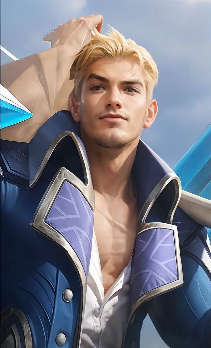 Men face