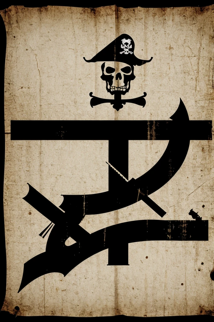 Urban pirate flag