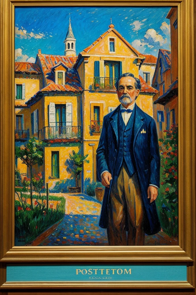 Dame una imagen de portada del post impressionism