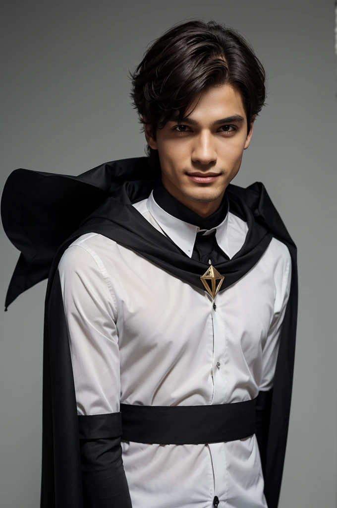 AGGA_ST015, , Gilgamesh, ? edmond dantes (fate) 809
General
? 1boy 1.0M
? black cape 16k
? cape 168k
? collared shirt 284k
? grey hair 467k
? hair between eyes 848k
? lips 121k
? looking at viewer 2.5M
? male focus 466k
? parted lips 366k
? yellow background 38k
? shirt 1.3M
? simple background 1.3M
? smile 2.2M
? solo 4.0M
? upper body 539k
? white shirt 565k
? wing collar 50k
? yellow eyes 524k,